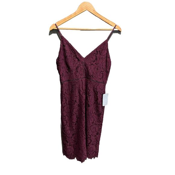 ASTR The Label Purple Wine Lace Camisole Strap Women's Dress Size M - Picture 1 of 6